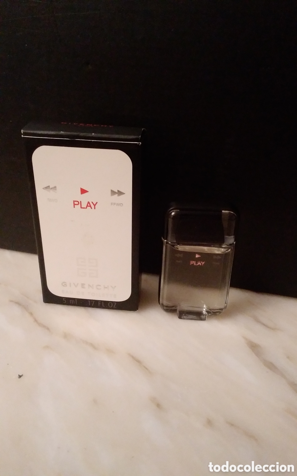 Miniaturas de perfumes antiguos: Miniatura perfume PLAY GIVENCHY - Foto 1