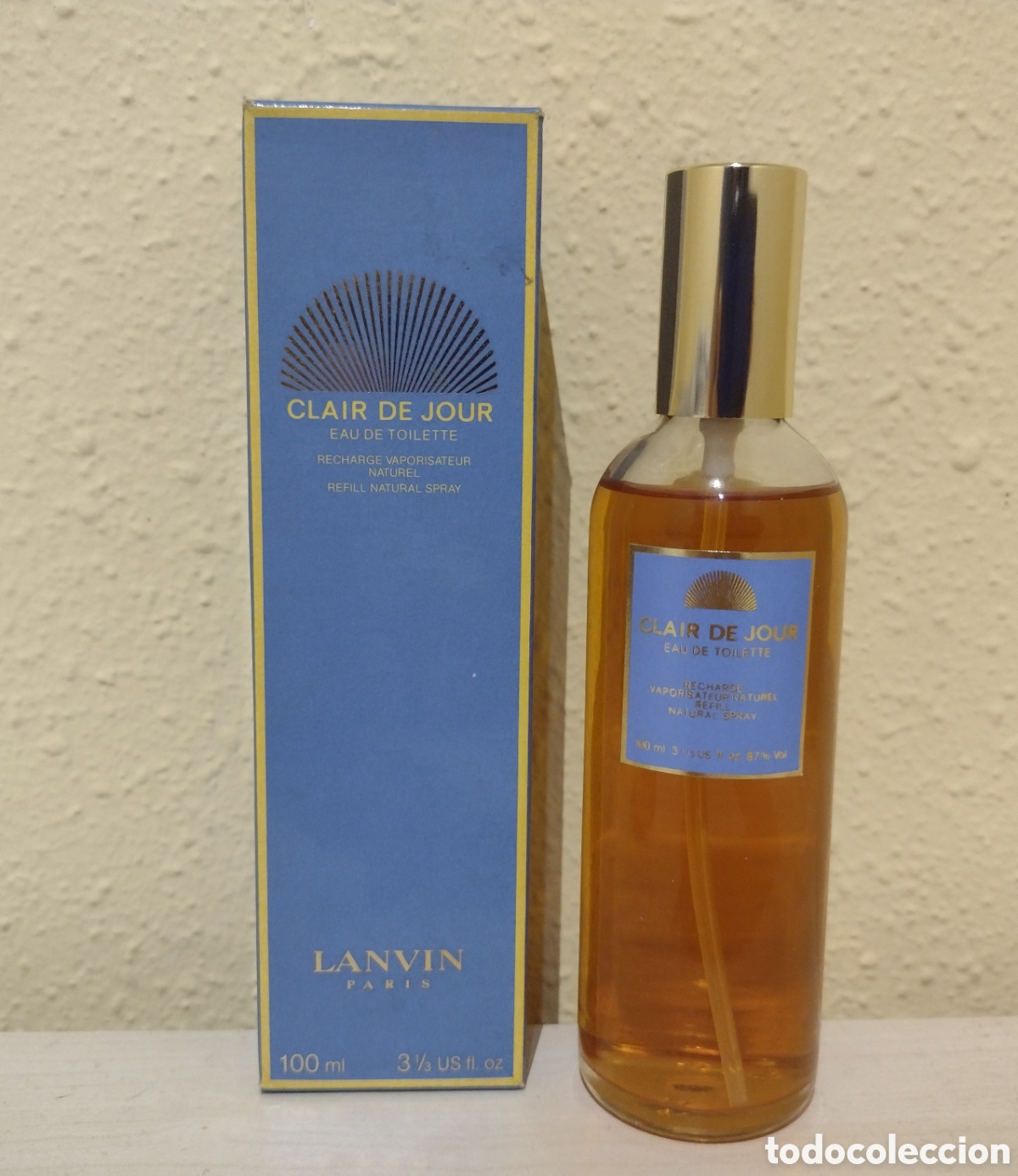 Miniaturas de perfumes antiguos: Clair de Jour 100 ml - Lanvin. - Foto 1