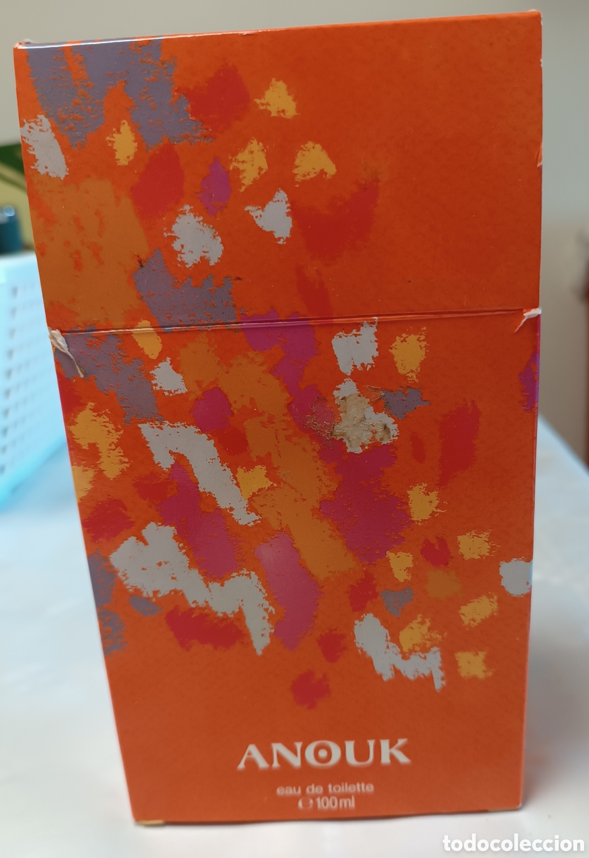 Miniaturas de perfumes antiguos: Eau de Toilette ANOUK, 100 ml. - Foto 2