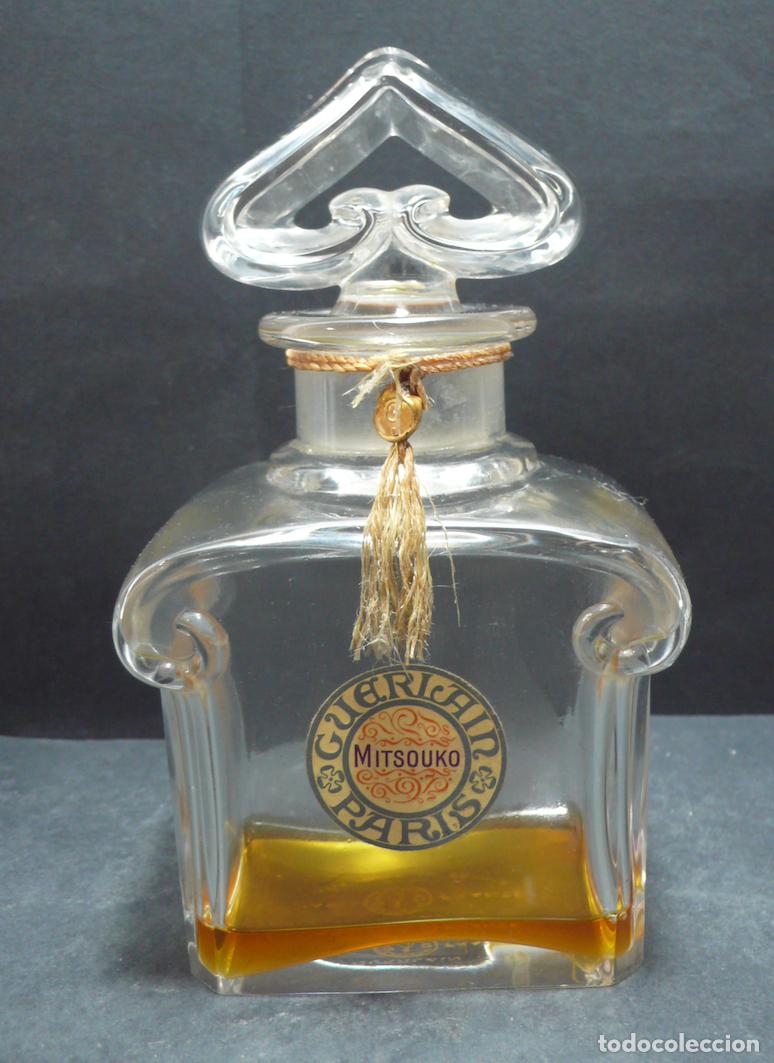 Miniaturas de perfumes antiguos: FRASCO DE CRISTAL DE PERFUME - Foto 1