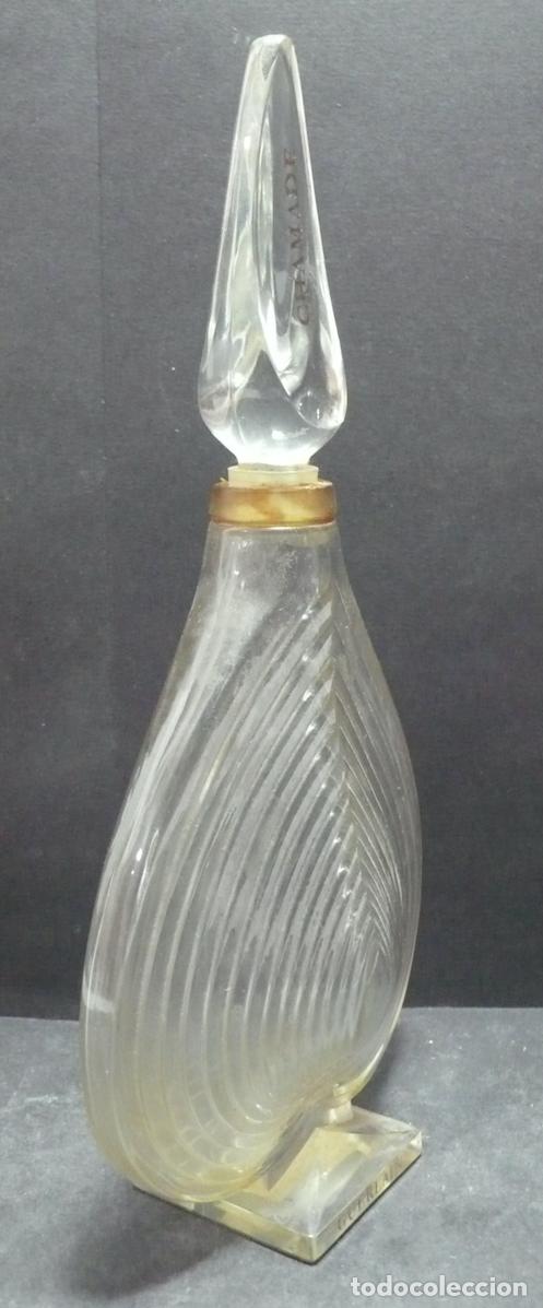 Miniaturas de perfumes antiguos: FRASCO DE CRISTAL DE PERFUME - Foto 2