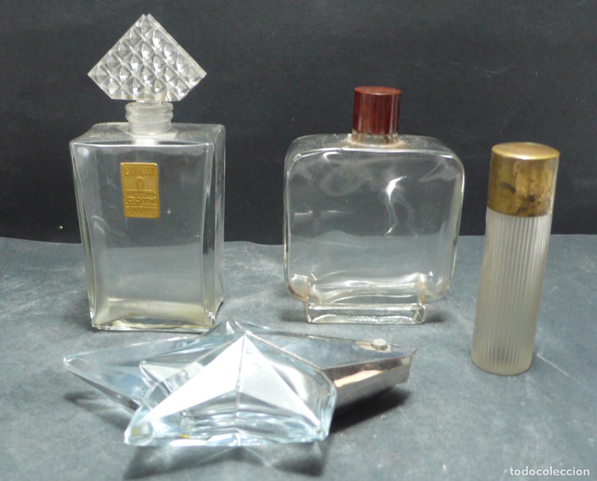 Miniaturas de perfumes antiguos: LOTE DE FRASCOS DE PERFUME - Foto 1