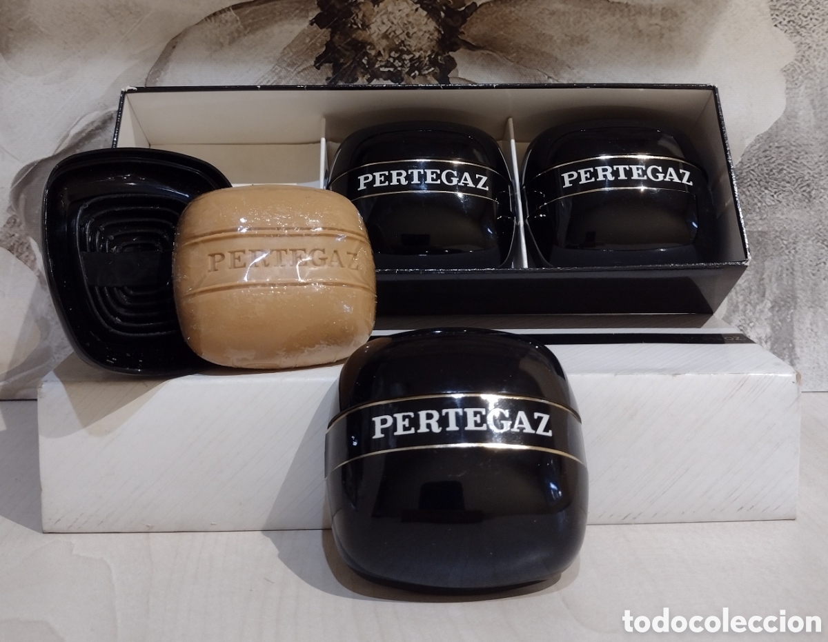 Miniaturas de perfumes antiguos: Jabones Pertegaz Diagonal - Foto 1