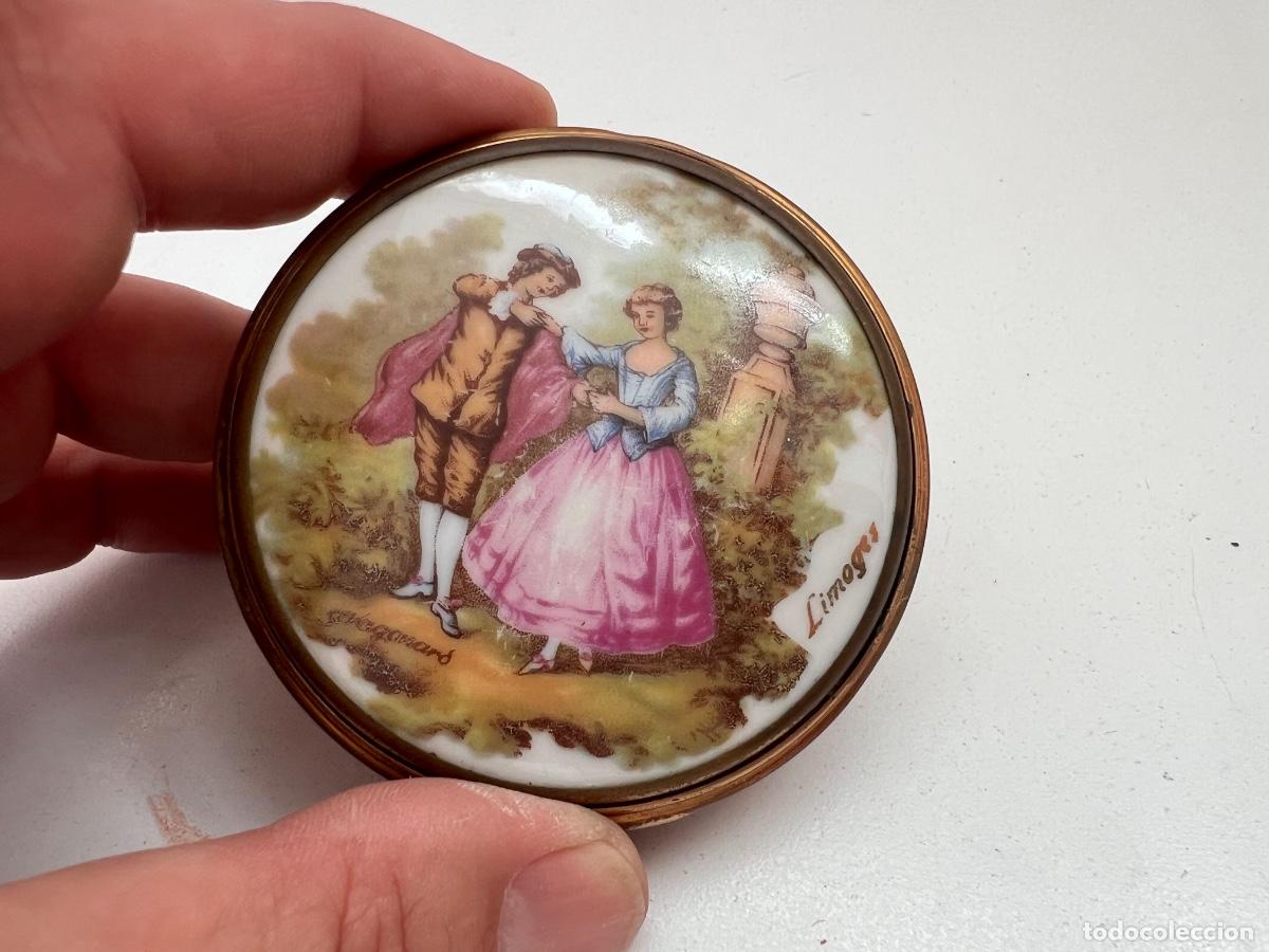 Miniaturas de perfumes antiguos: POLVERA LIMOGES VINTAGE - Foto 1