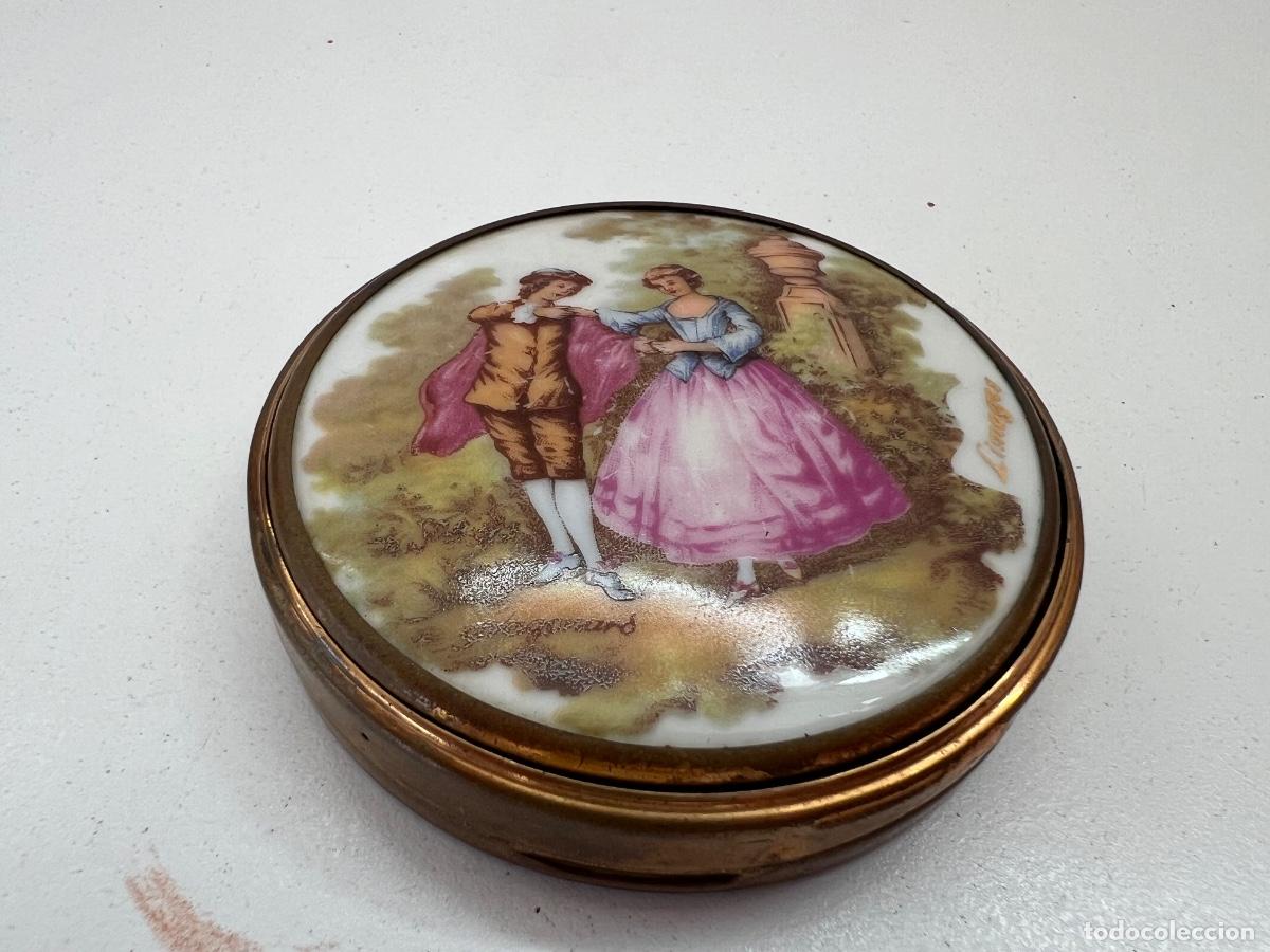 Miniaturas de perfumes antiguos: POLVERA LIMOGES VINTAGE - Foto 2