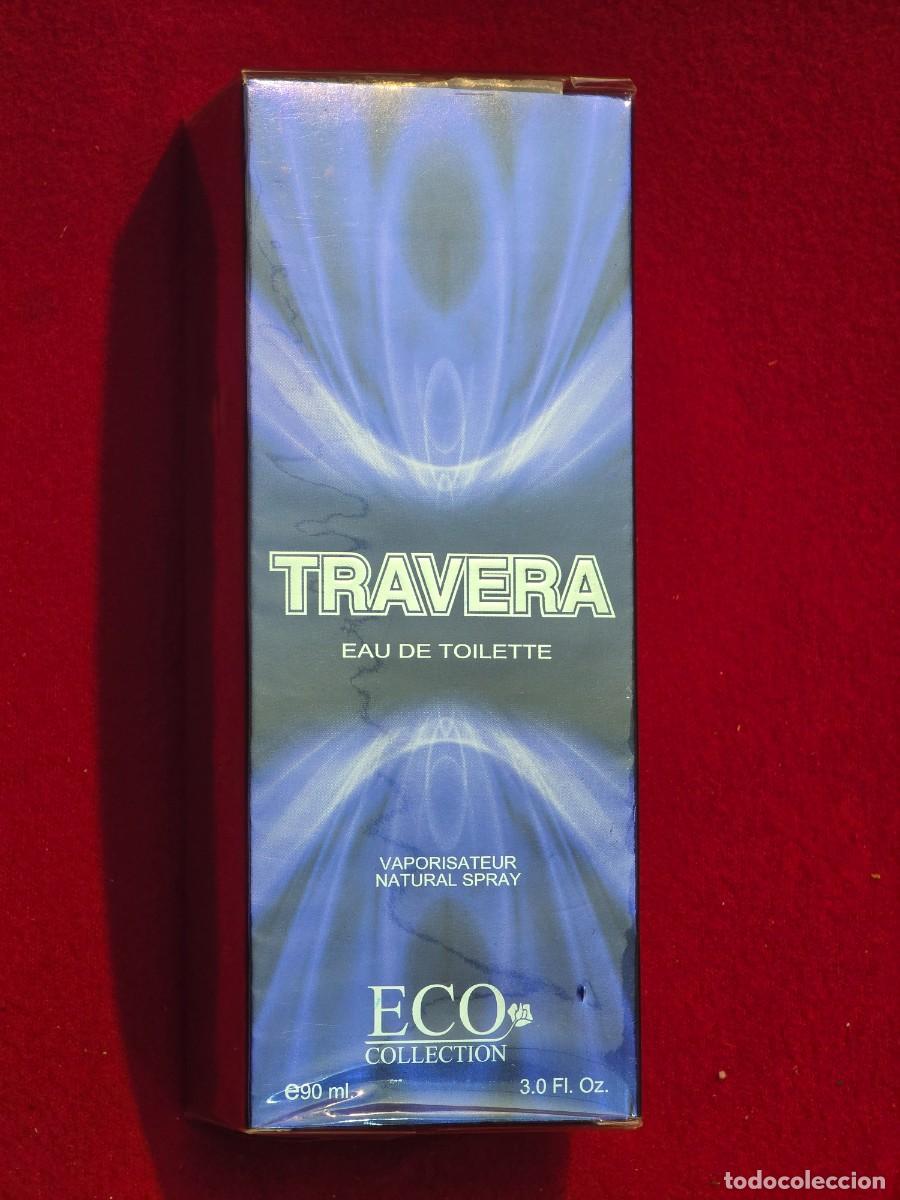 Miniaturas de perfumes antiguos: CALA PRECINTADA PERFUMES TRAVERA 90ML - Foto 1