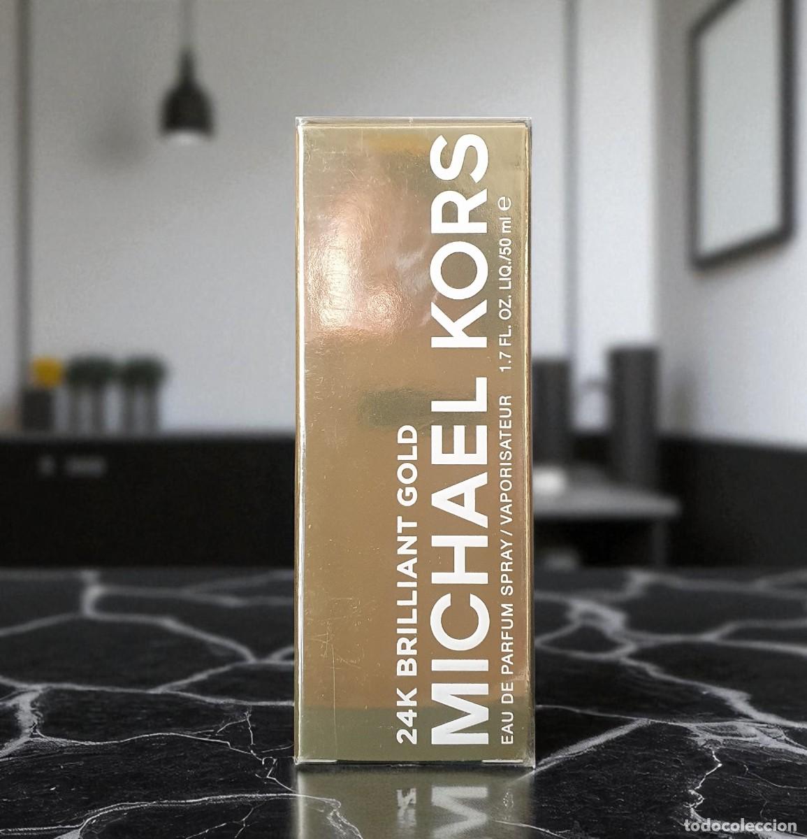 Miniaturas de perfumes antiguos: 24K Brilliant Gold Michael Kors Eau de Parfum 50ml | Selado Raro Descontinuado|&Uacute;ltimas Unidades|
