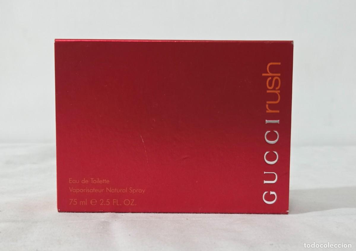 Miniaturas de perfumes antiguos: Colonia Gucci Rush, 75 ml - Foto 1