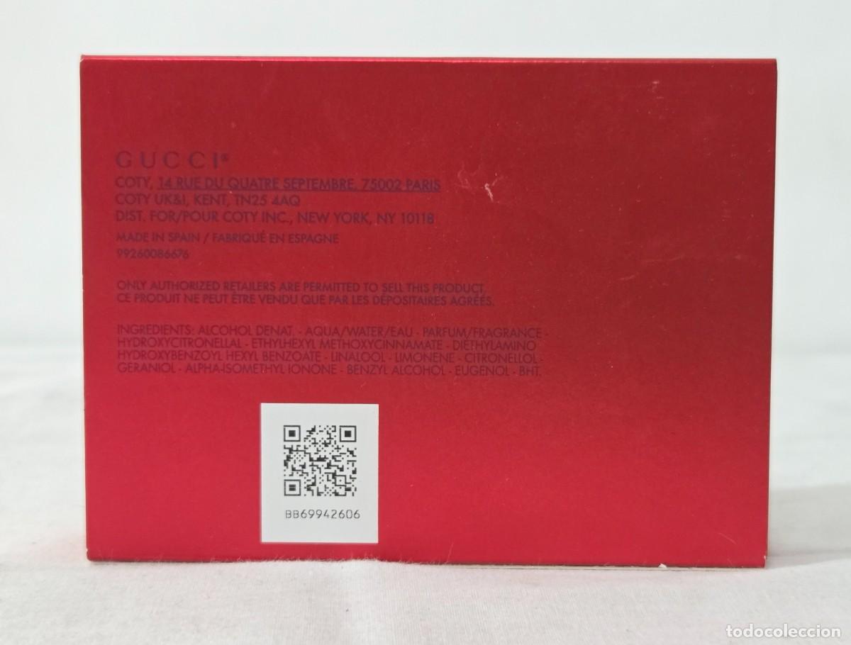 Miniaturas de perfumes antiguos: Colonia Gucci Rush, 75 ml - Foto 3