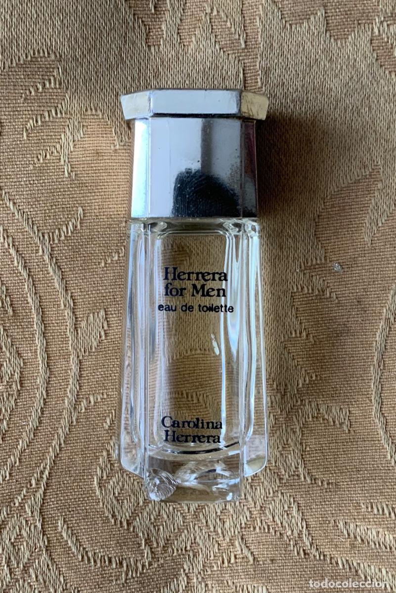 Miniaturas de perfumes antiguos: MINIATURA PERFUME HERRERA FOR MEN - Foto 2