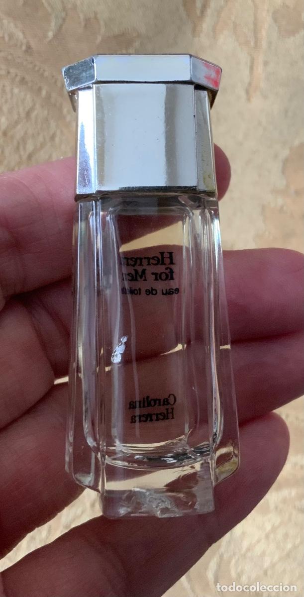 Miniaturas de perfumes antiguos: MINIATURA PERFUME HERRERA FOR MEN - Foto 6
