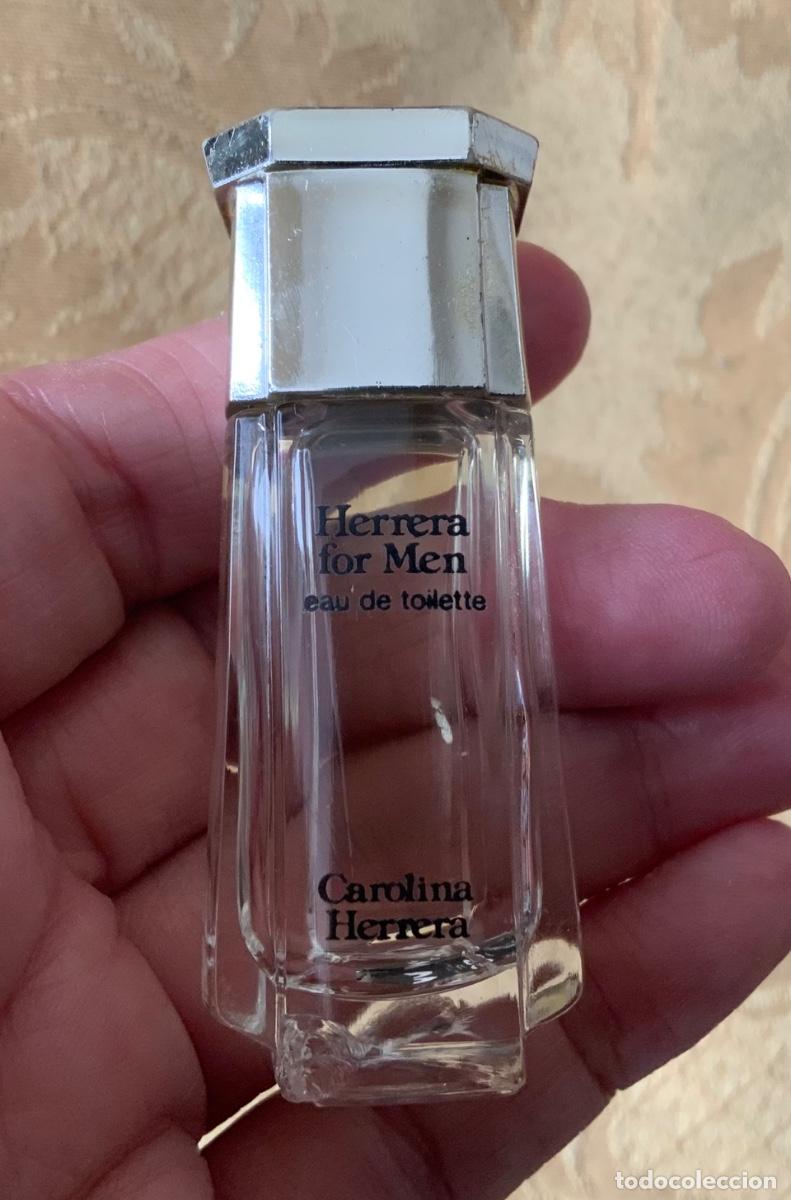 Miniaturas de perfumes antiguos: MINIATURA PERFUME HERRERA FOR MEN - Foto 7
