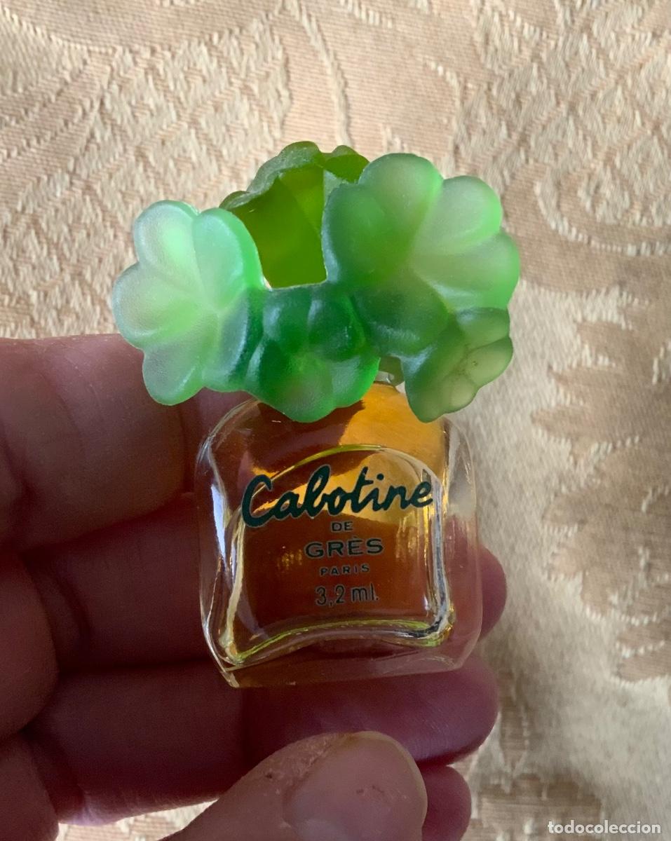 Miniaturas de perfumes antiguos: ANTIGUA MINIATURA DE PERFUME CABOTINE DE GRES PARIS - Foto 3
