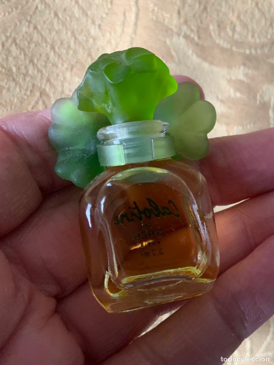 Miniaturas de perfumes antiguos: ANTIGUA MINIATURA DE PERFUME CABOTINE DE GRES PARIS - Foto 4
