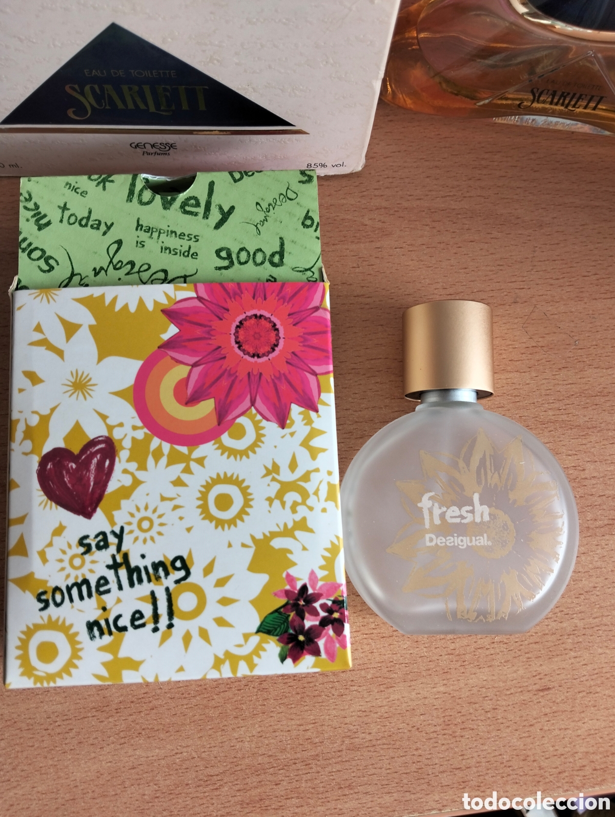 Miniaturas de perfumes antiguos: Frasco desigual 50 ml. - Foto 2