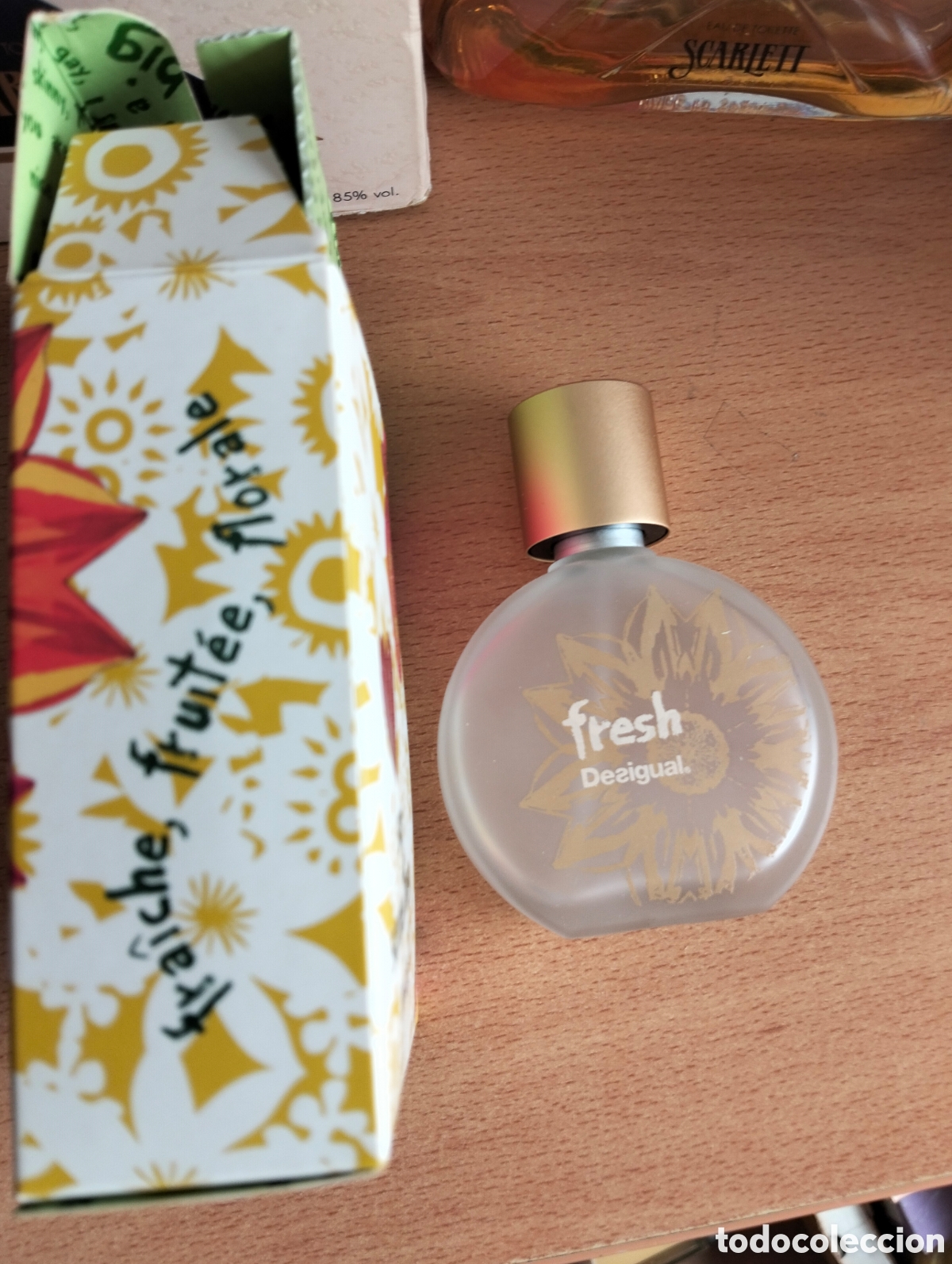 Miniaturas de perfumes antiguos: Frasco desigual 50 ml. - Foto 4