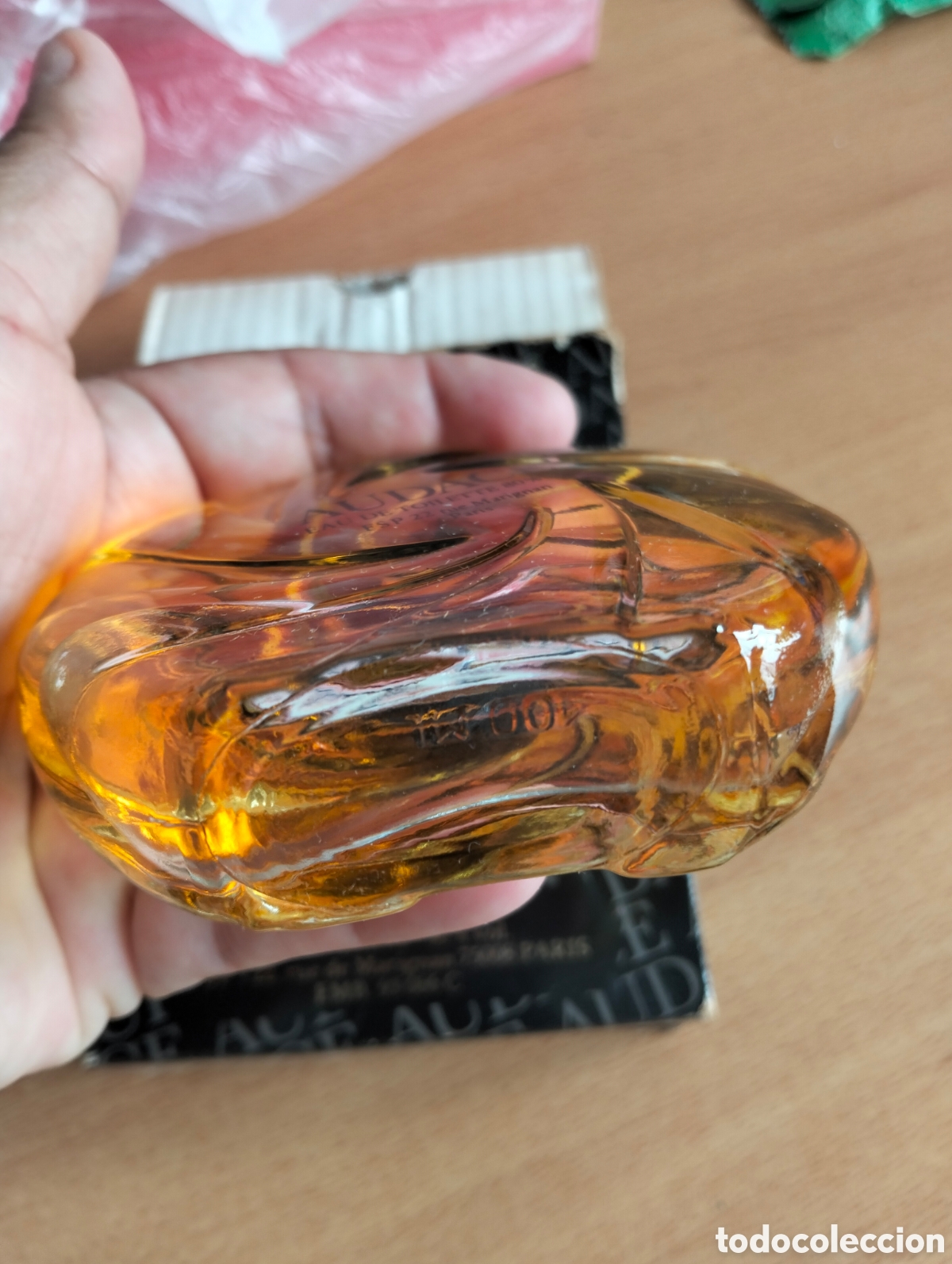 Miniaturas de perfumes antiguos: Audaces EAU de toilette 100 ml - Foto 3