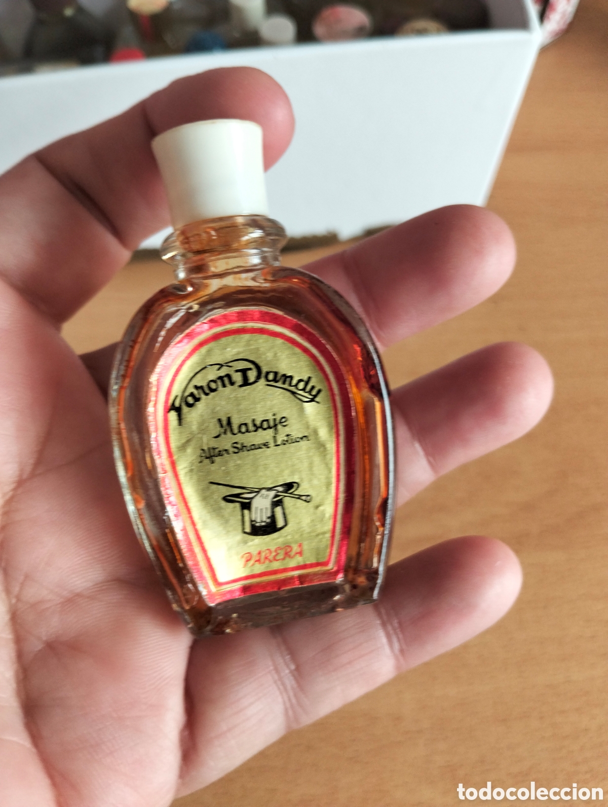 Miniaturas de perfumes antiguos: Var&oacute;n Dandy masaje vintage - Foto 2