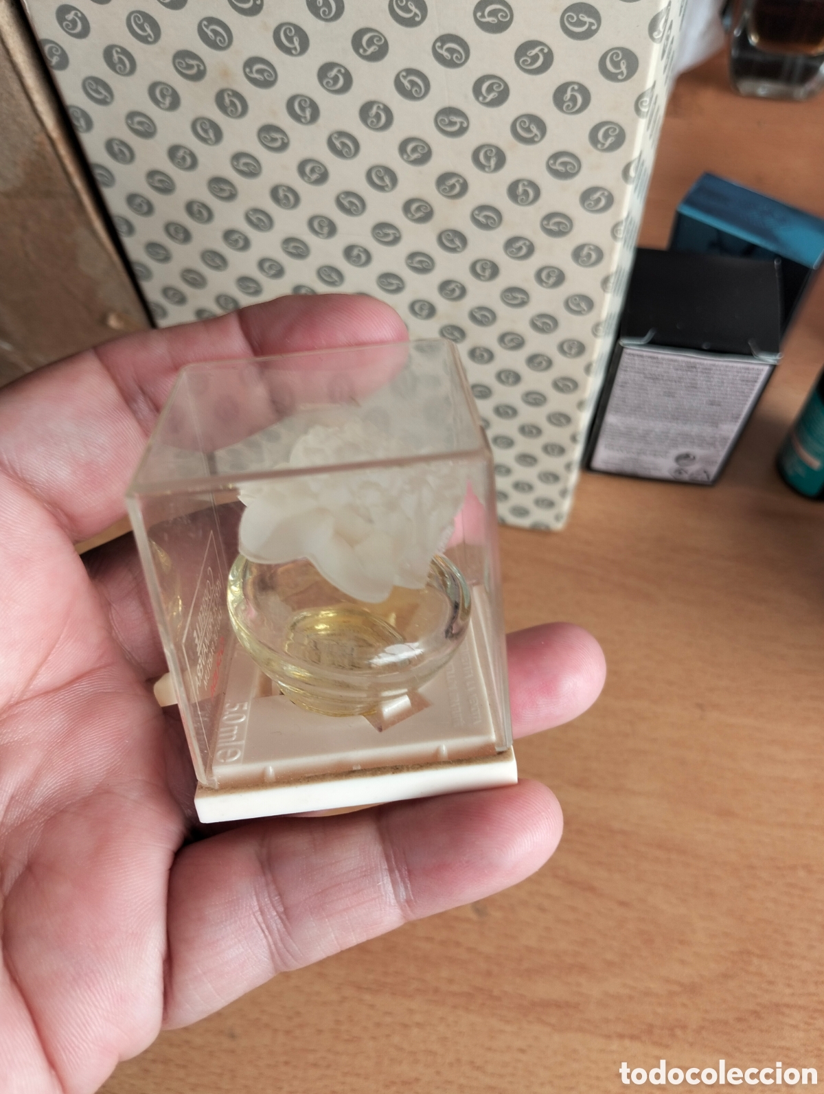 Miniaturas de perfumes antiguos: Lote pupa miniatura de perfume - Foto 3