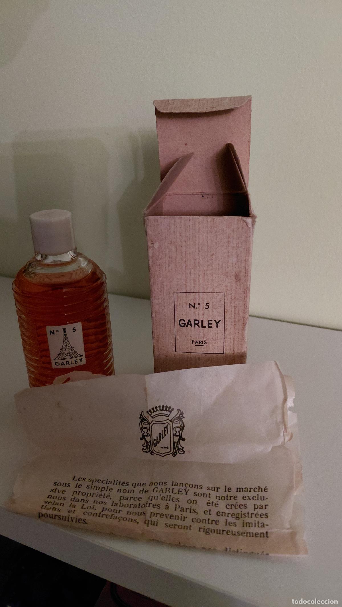 Miniaturas de perfumes antiguos: Perfume. N&deg; 5. GARLEY. Paris - Foto 2