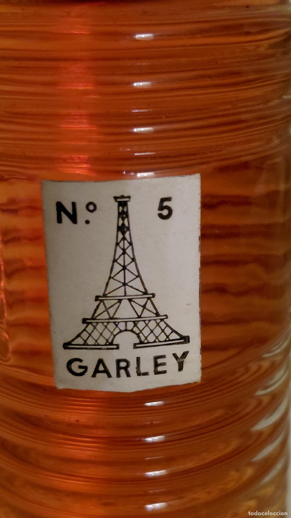 Miniaturas de perfumes antiguos: Perfume. N&deg; 5. GARLEY. Paris - Foto 5