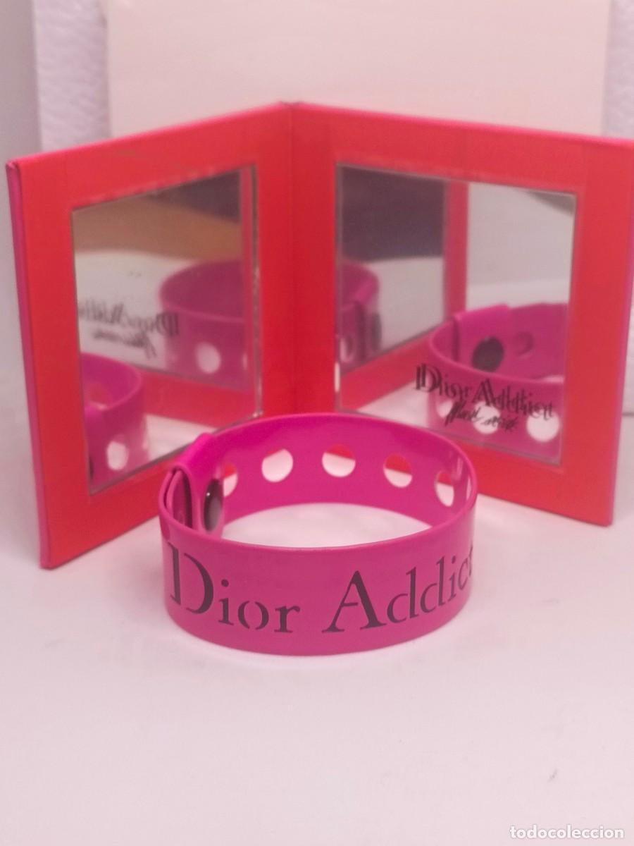 Miniaturas de perfumes antiguos: Espejo de bolso Dior - Foto 1