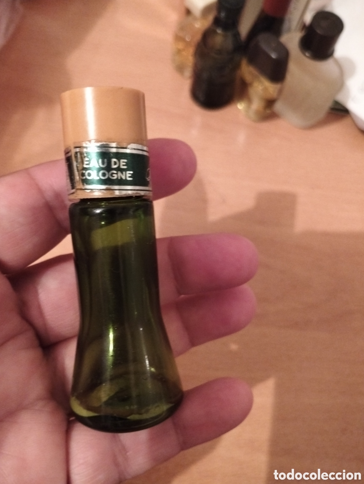 Miniaturas de perfumes antiguos: Frasco vintage vac&iacute;o de parera - Foto 1