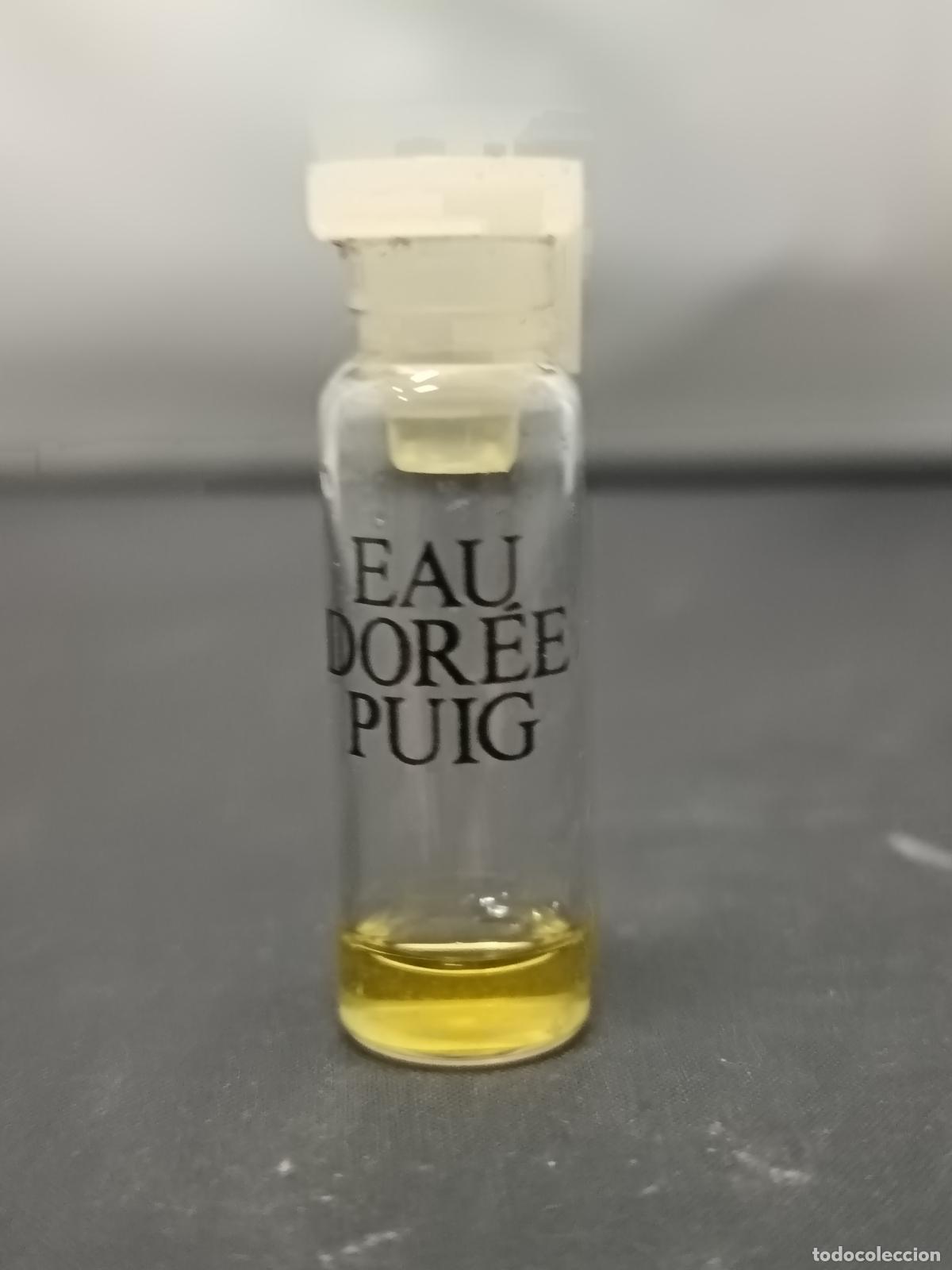 Miniaturas de perfumes antiguos: Miniatura perfume Eau Dor&eacute;e de Puig. Leer Descripci&oacute;n...