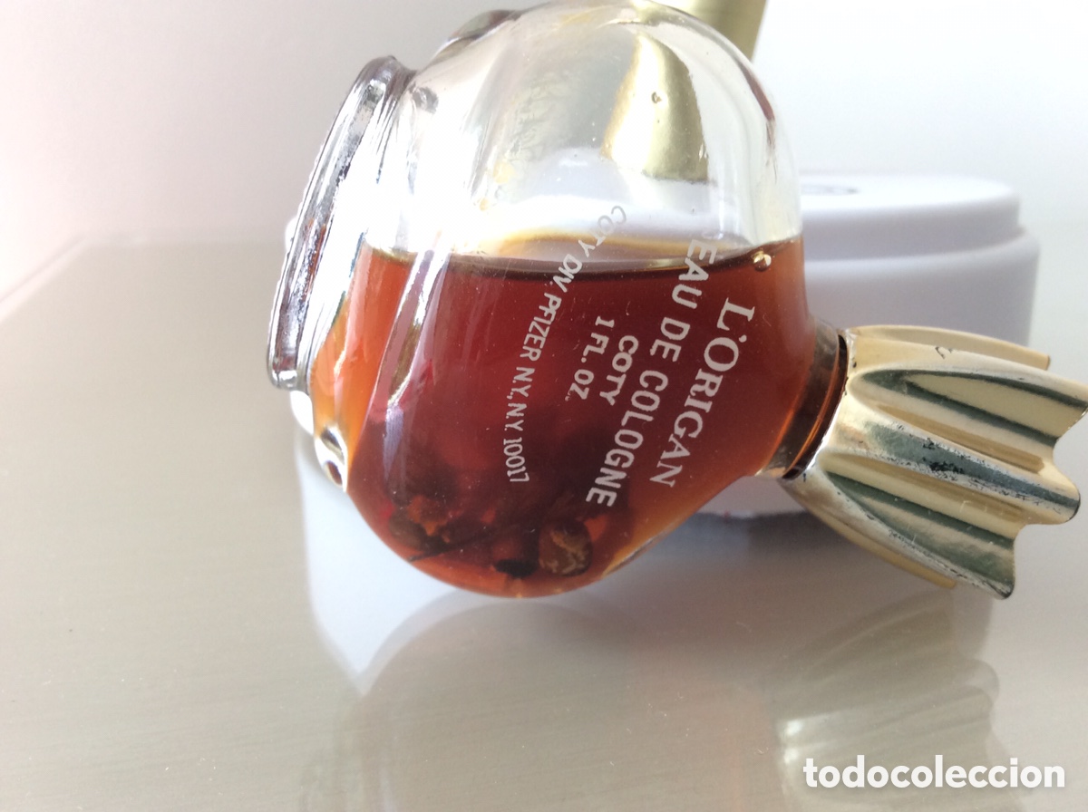 Miniaturas de perfumes antiguos: L&rsquo;Origan de Coty eau de cologne - Foto 4