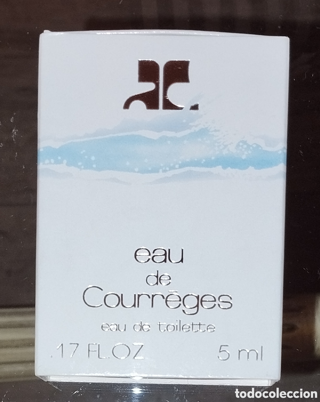 Miniaturas de perfumes antiguos: MINIATURA DE PERFUME. EAU DE COURREGES. - Foto 2