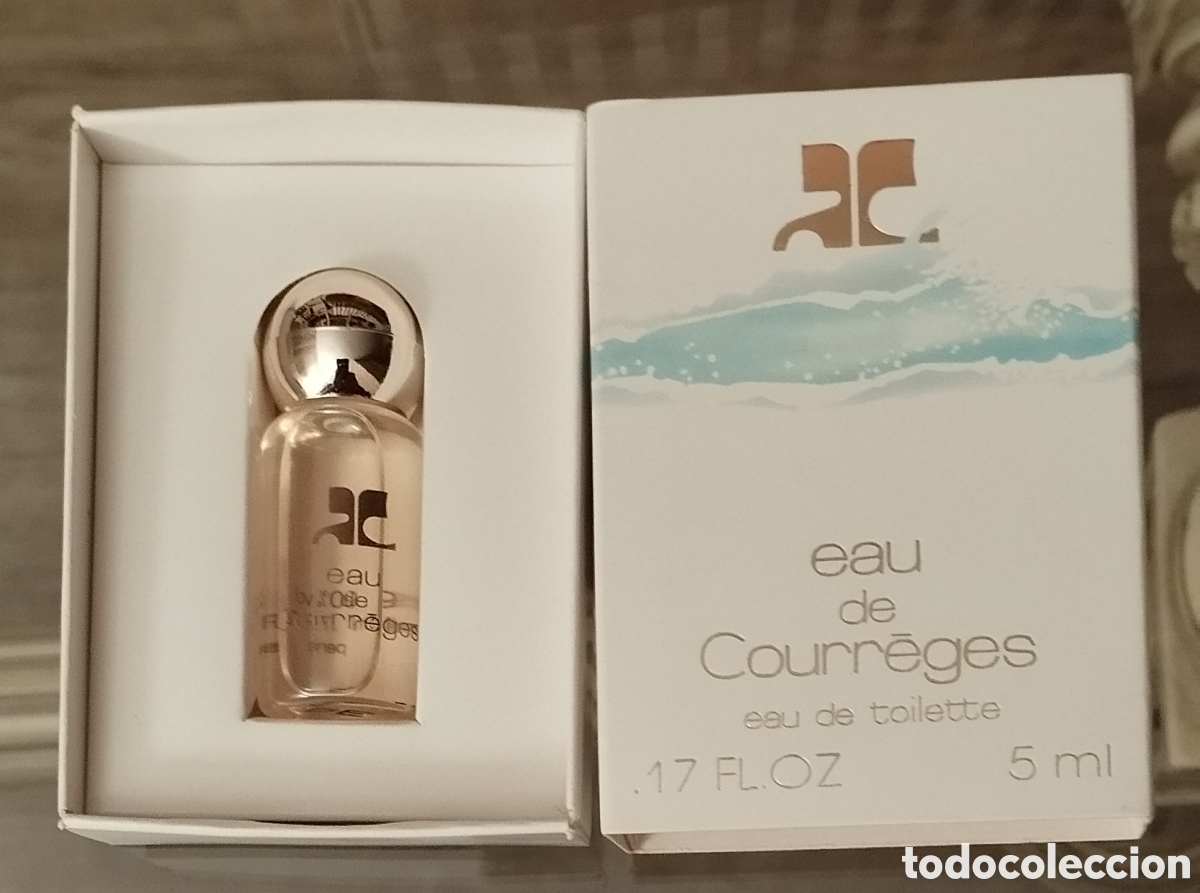 Miniaturas de perfumes antiguos: MINIATURA DE PERFUME. EAU DE COURREGES. - Foto 1