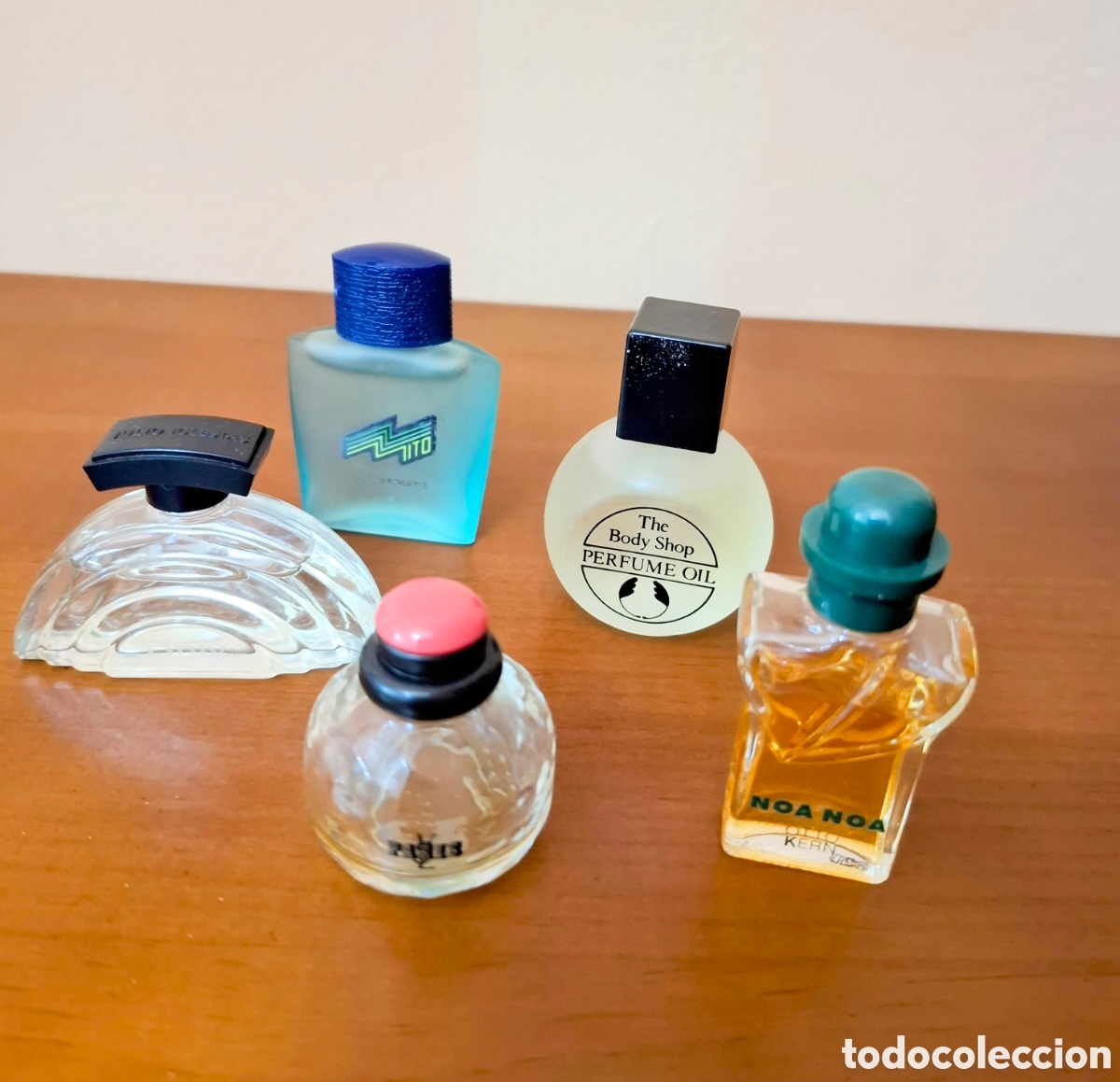 Miniaturas de perfumes antiguos: 5 PERFUMES MINIATURA,COLECCIONABLES - Foto 1