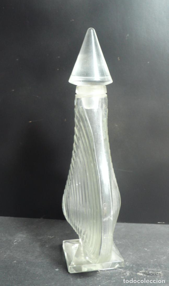 Miniaturas de perfumes antiguos: FRASCO DE PERFUME CRISTAL - Foto 2