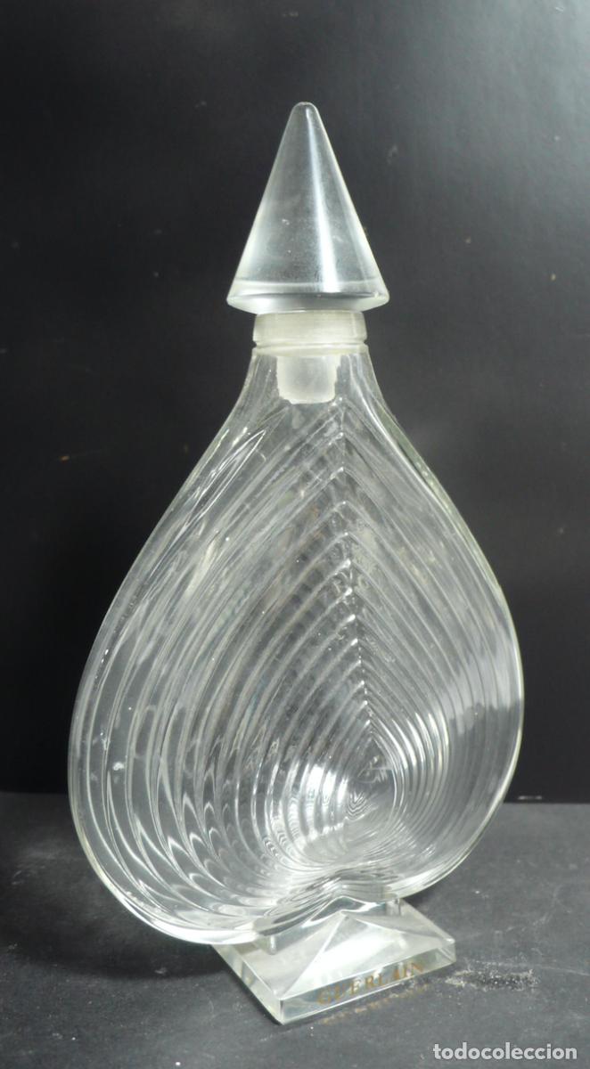 Miniaturas de perfumes antiguos: FRASCO DE PERFUME CRISTAL - Foto 3