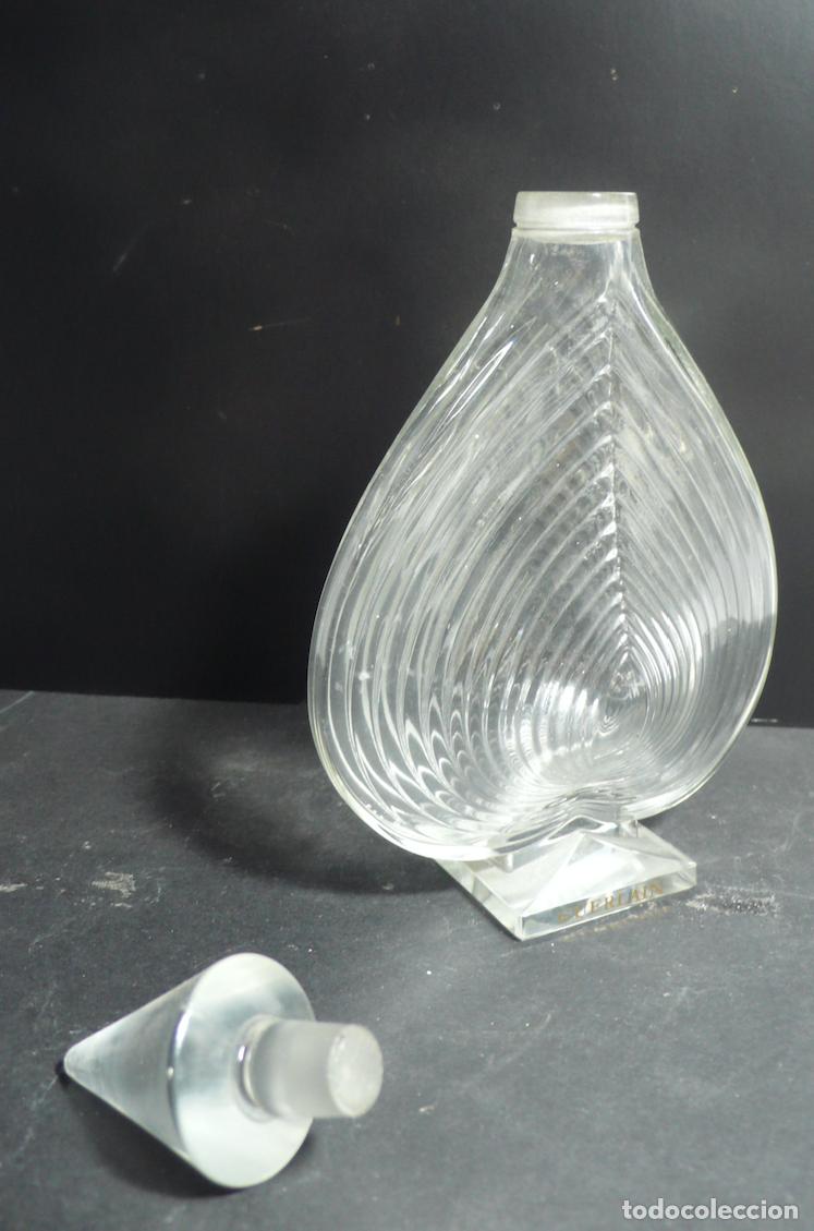 Miniaturas de perfumes antiguos: FRASCO DE PERFUME CRISTAL - Foto 4