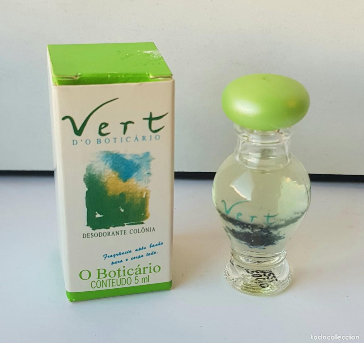 Miniaturas de perfumes antiguos: O BOTIC&Aacute;RIO VERT DC 5 ml - Foto 1