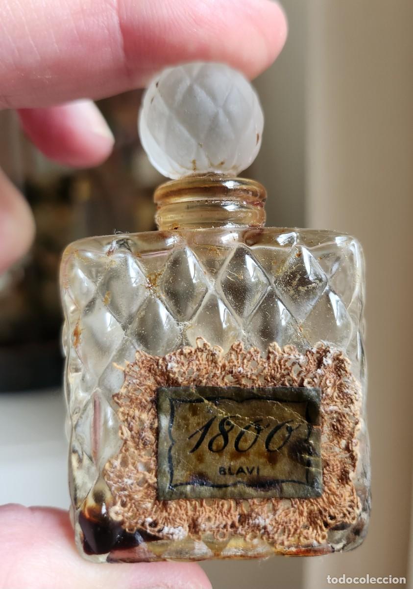 Miniaturas de perfumes antiguos: BLAVI, ANTIGUO FRASCO DEL PERFUME 1800 - Foto 1