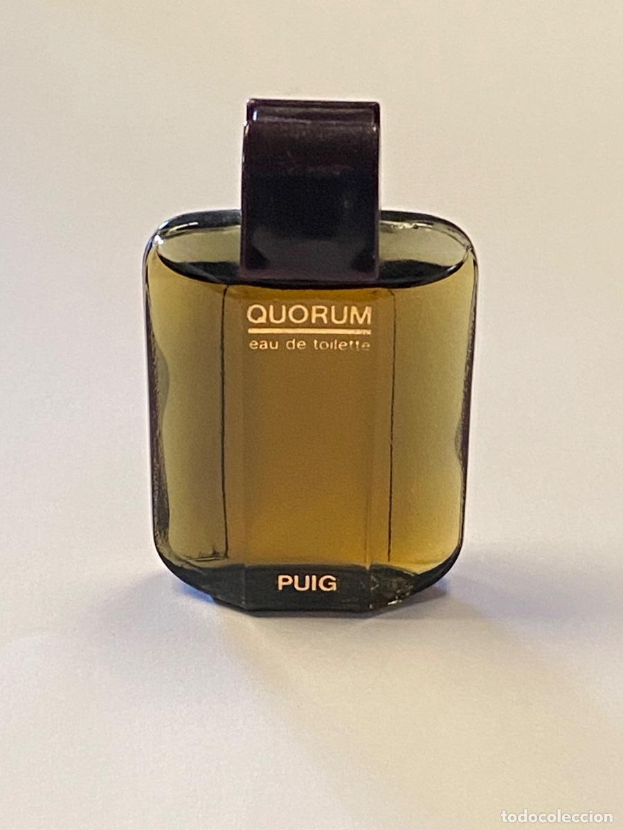 Miniaturas de perfumes antiguos: Perfume miniatura QUORUM de PUIG - Foto 1