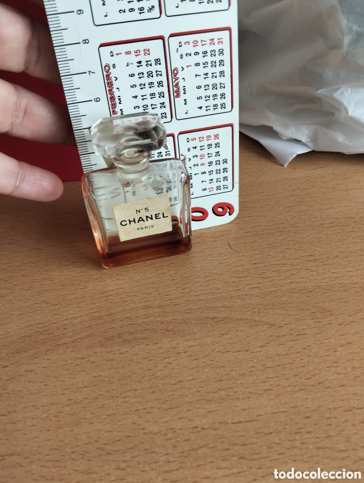 Miniaturas de perfumes antiguos: Chane N&deg; 5 art&iacute;culo de colecci&oacute;n - Foto 6