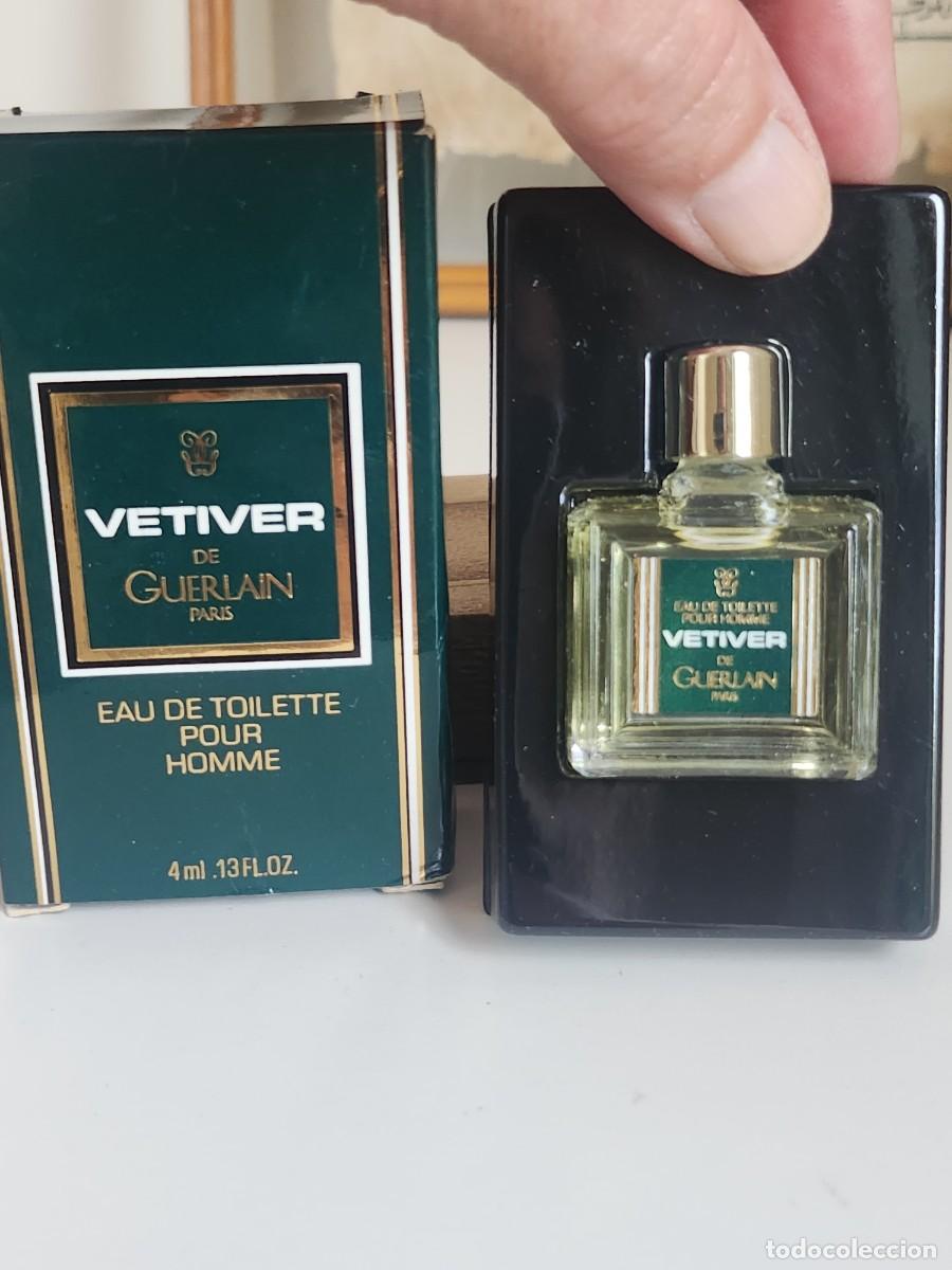 Miniaturas de perfumes antiguos: GUERLAIN, MINIATURA DEL PERFUME VETIVER
