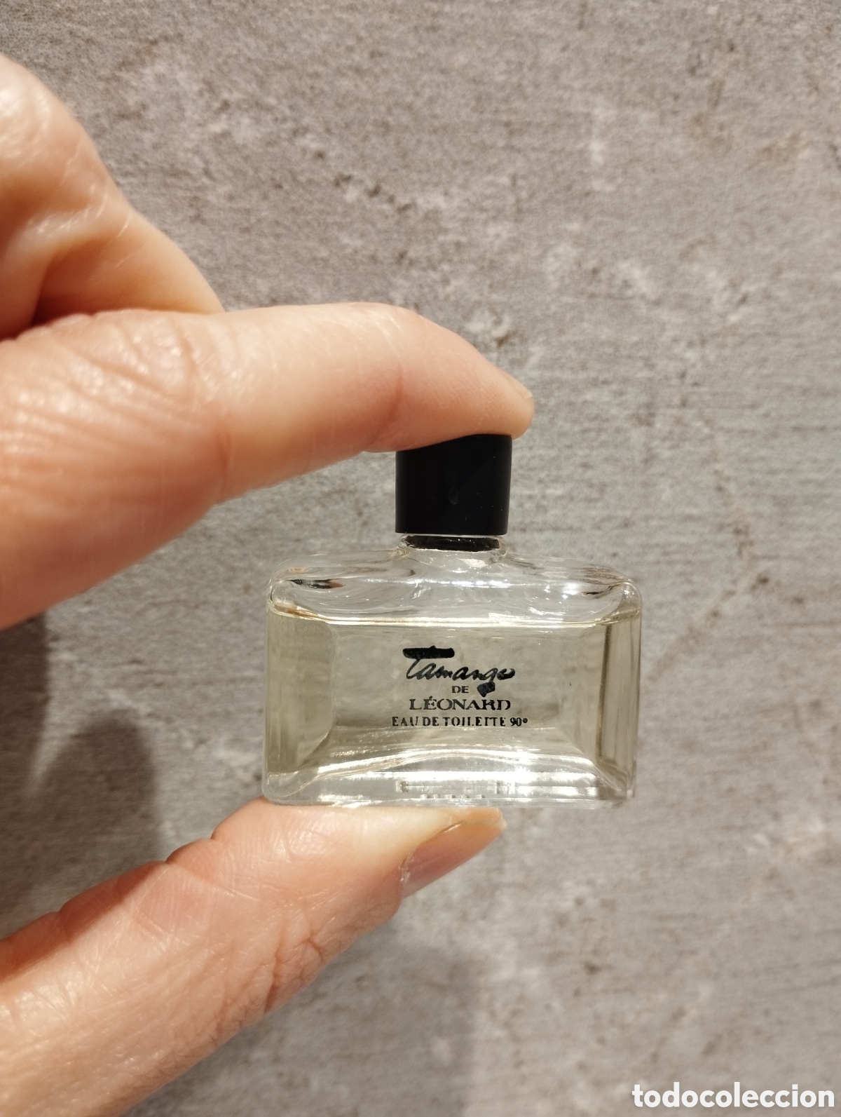 Miniaturas de perfumes antiguos: Miniatura de perfume TAMANGO de Leonard - Foto 3