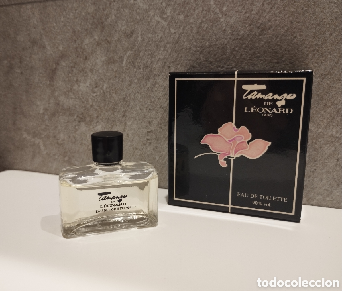 Miniaturas de perfumes antiguos: Miniatura de perfume TAMANGO de Leonard - Foto 4