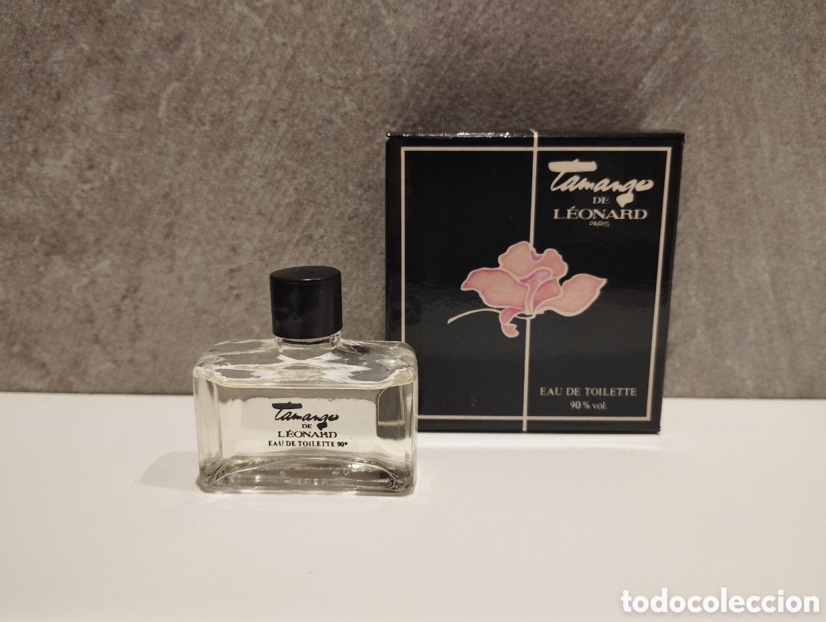 Miniaturas de perfumes antiguos: Miniatura de perfume TAMANGO de Leonard - Foto 1