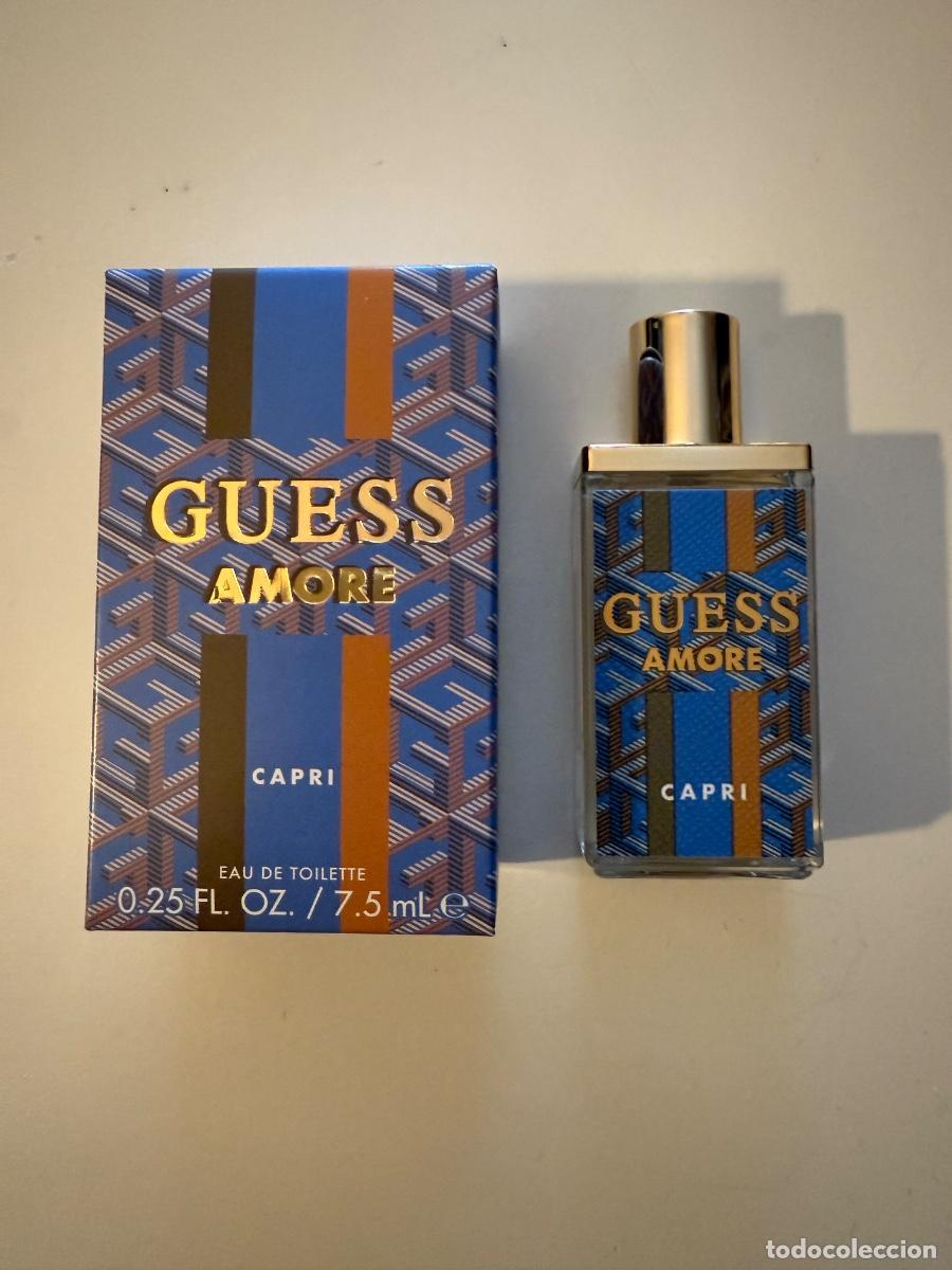 Miniaturas de perfumes antiguos: Perfume AMORE CAPRI de GUESS - mujer - Foto 1