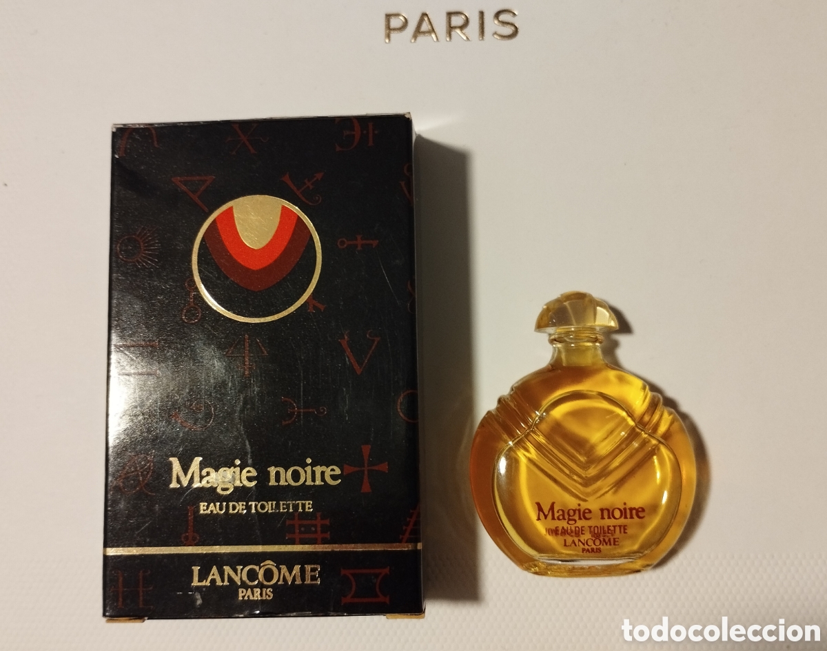 Miniaturas de perfumes antiguos: Miniatura perfume Magie Noire de Lancome, ed. 1982