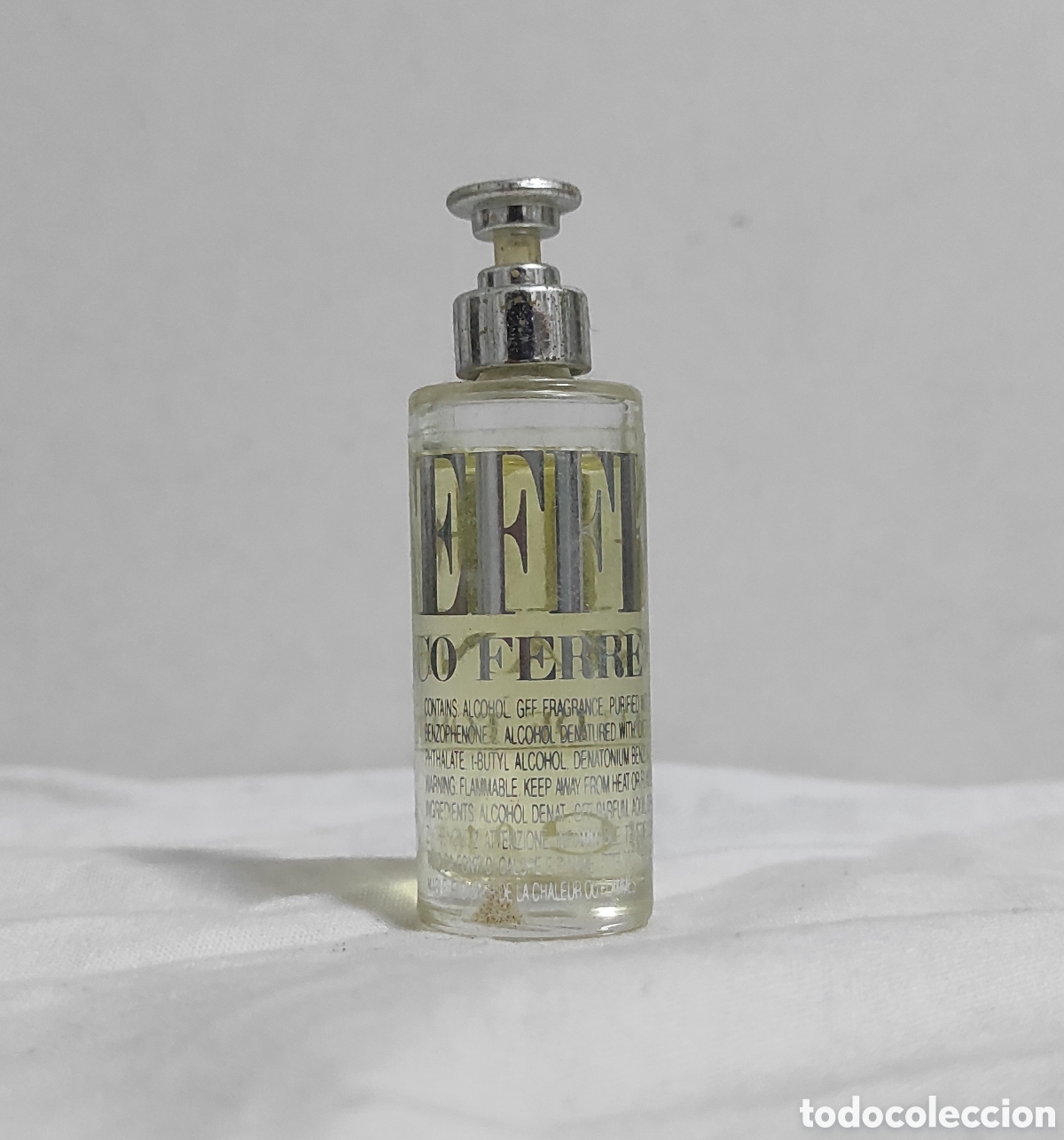 Miniaturas de perfumes antiguos: MINIATURA PERFUME GIEFFFFFE - Foto 1