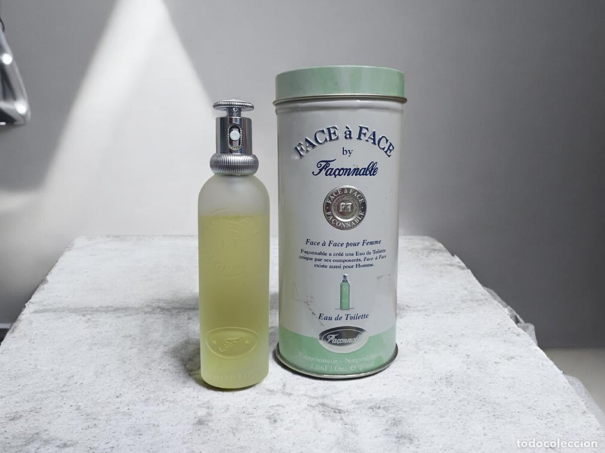 Miniaturas de perfumes antigos: Face &agrave; Face Fa&ccedil;onnable Eau de Toilette 50ml | Vintage Raro | &Uacute;ltima Unidade |