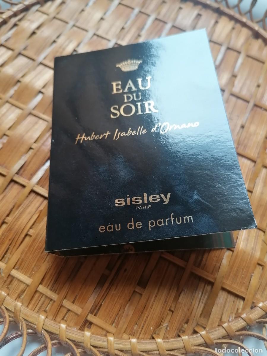 Miniaturas de perfumes antiguos: Echantillon Eau du Soir de Sisley - Foto 1