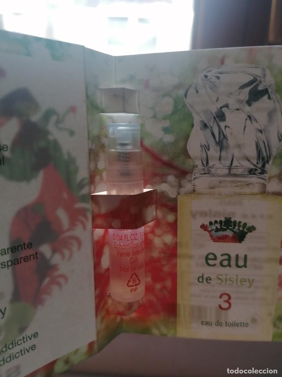 Miniaturas de perfumes antiguos: Echantillon n&ordm;3 de Sisley - Foto 3