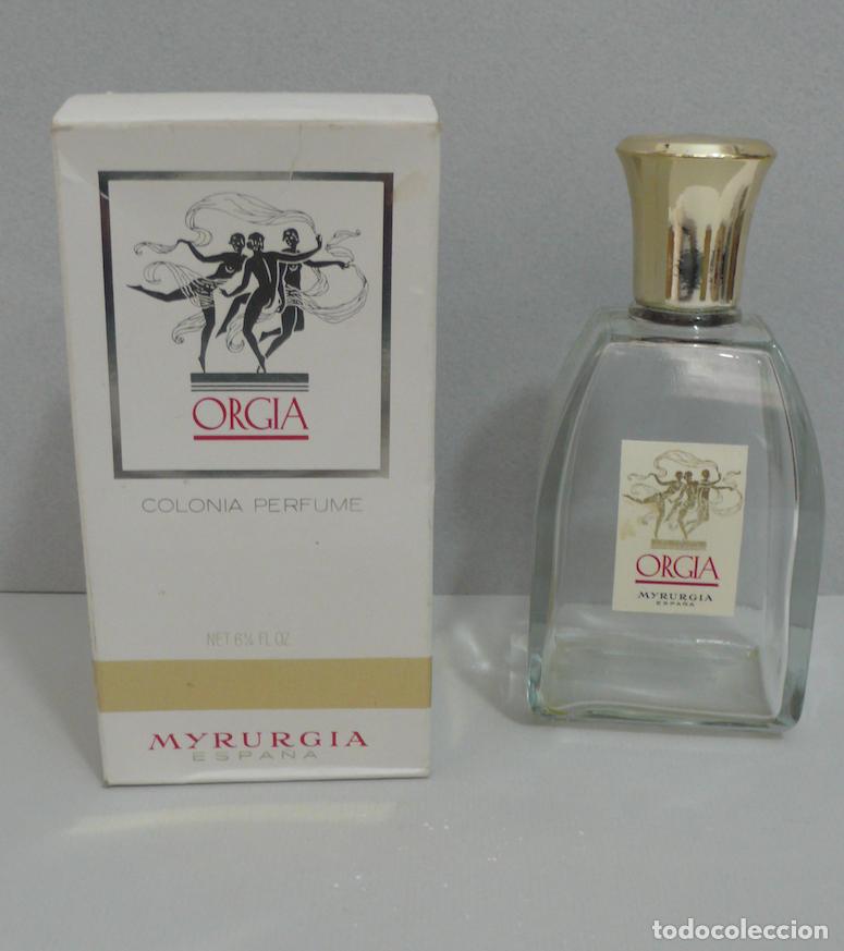 Miniaturas de perfumes antiguos: FRASCO DE PERFUME &rdquo;ORGIA&rdquo; - Foto 1